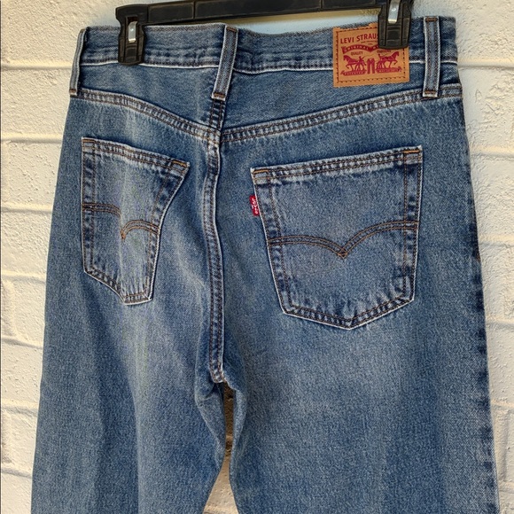 NWT Levi's Medium Indigo Worn Memory '94 Baggy Jeans 28 - Picture 7 of 9